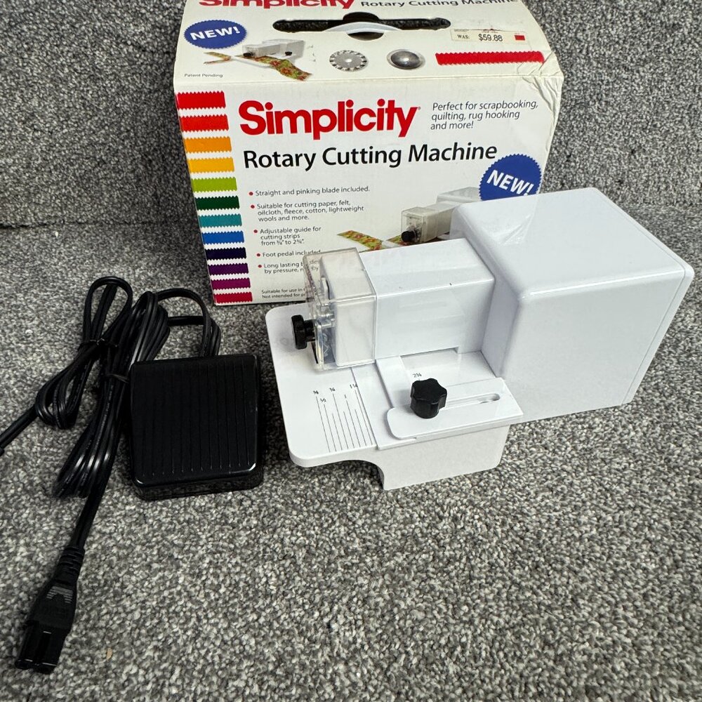 Simplicity Rotary Cutting Machine Quilting Scrapbooking Card making crafts -MR15